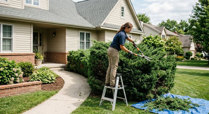Shrub Pruning in Rockwall, TX